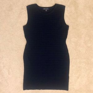 Brooks Brothers Navy Knit Sheath Dress Size L
